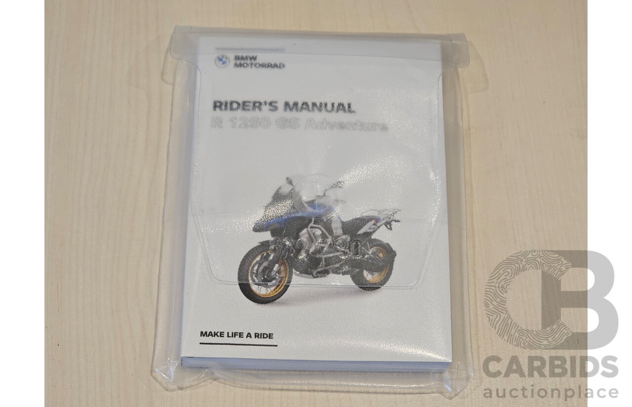 1/2024 BMW R1250 GS Adventure Rallye 1254cc Motorcycle