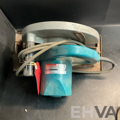 MAKITA 5900B 235mm Circular Saw & 9045N Finishing Sander - Lot of 2