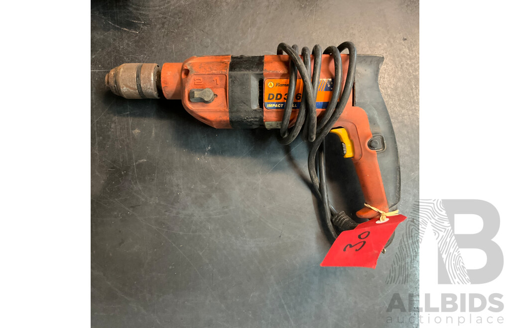 RAMSET DD316 Impact Drill & FEIN 235mm Grinder