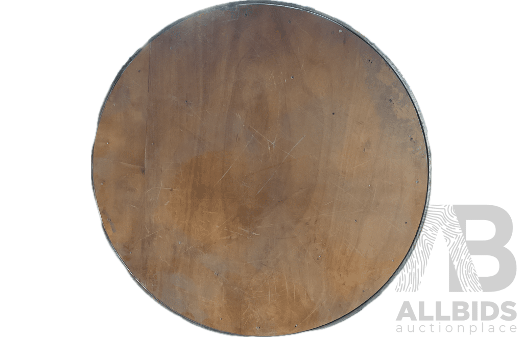 2 XRound Timber Banquet Table