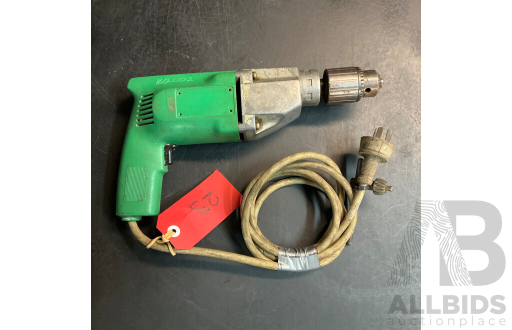 HITACHI G23SE2  230mm Angle Grinder & Drill - Lot of 2