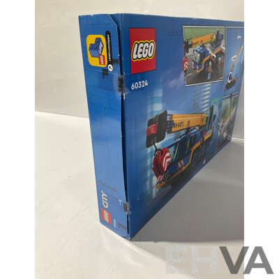 Collection Five Lego Sets Comprising 60248, 60276, 60428, 60324 & 8486