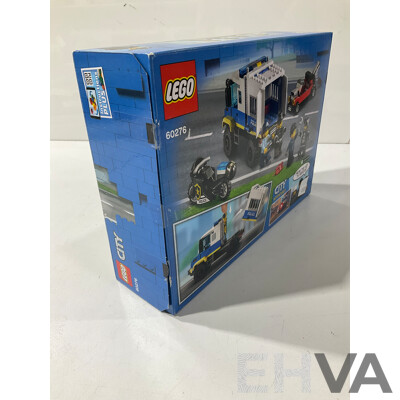 Collection Five Lego Sets Comprising 60248, 60276, 60428, 60324 & 8486