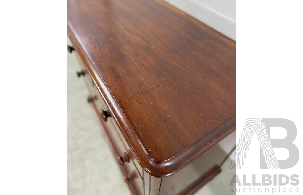 19th Century Cedar Chest of Four Drawers