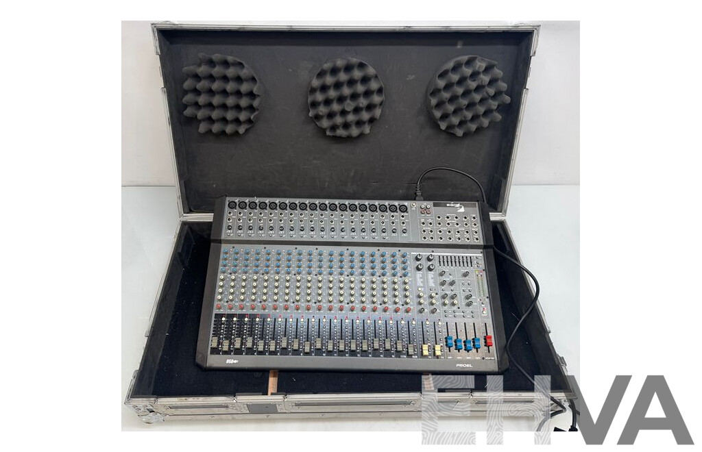 Proel M20 USB Mixer in Roadcase