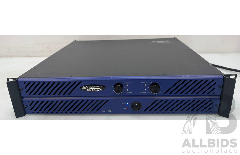 Australian Monitor Synergy Power Amplifier