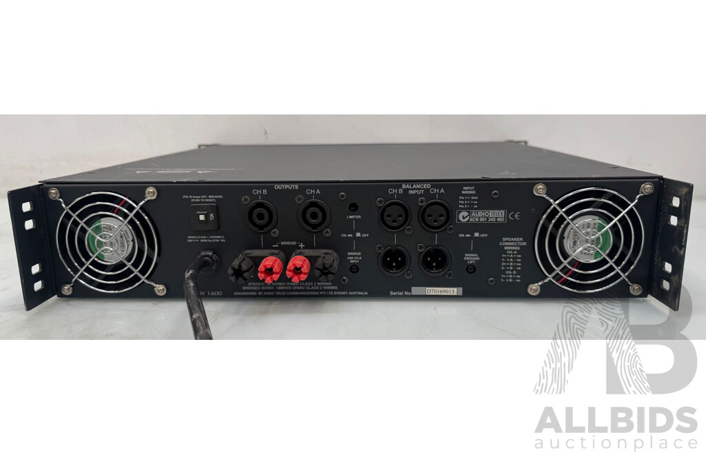 Australian Monitor Synergy Power Amplifier