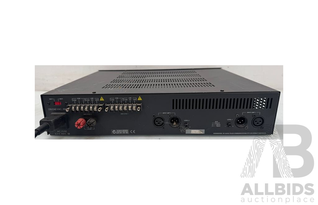 Australian Monitor 2 X 120W Power Amplifier