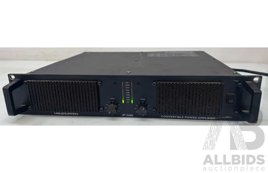 Lab Gruppen Convertible Power Amplifier