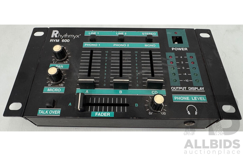Rhythmyx 5 Input Stereo DJ / Multimedia Mixer