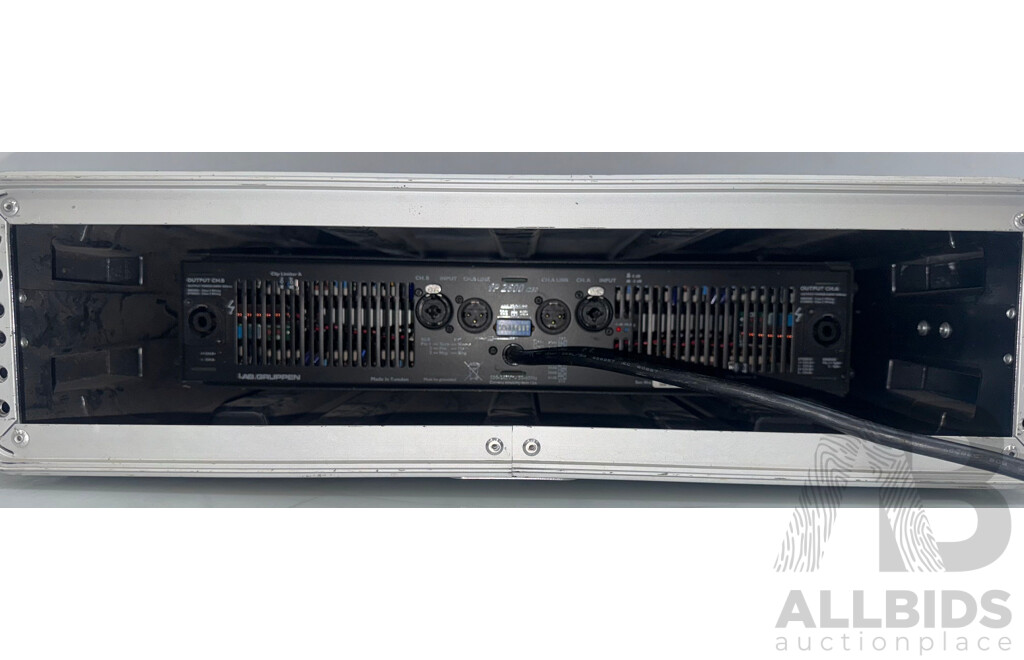 Lab Gruppen (FP2600) Amplifier in Roadcase