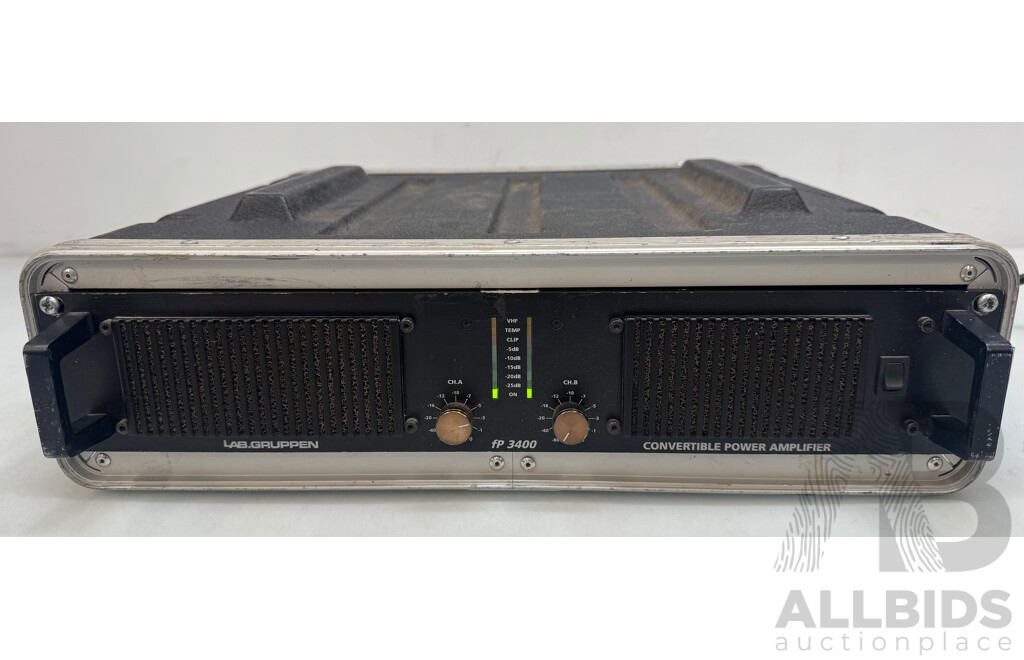 Lab Gruppen (FP3400) Amplifier in Roadcase