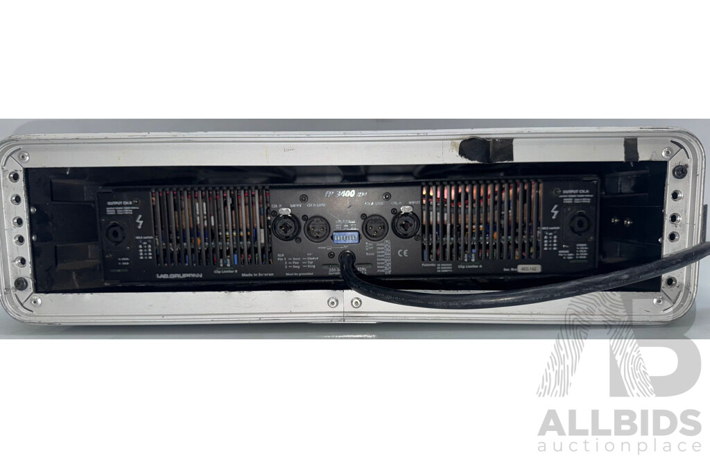 Lab Gruppen (FP3400) Amplifier in Roadcase