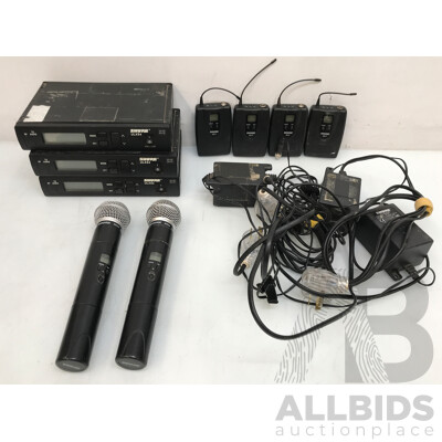 Shure Receivers and Beltpack & Handheld Transmitters