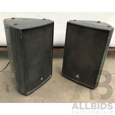 Australian Monitor 2 Way Full Range Speaker - Lot of 2