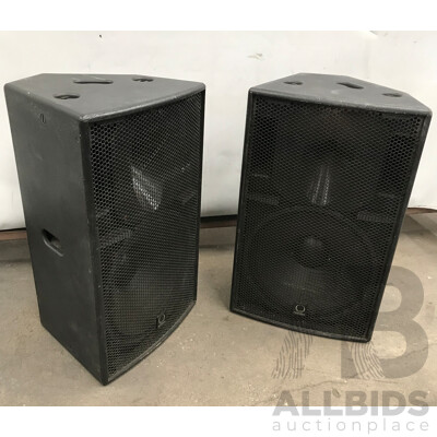 Turbosound Full Range 2 Way Loudspeaker - Lot of 2