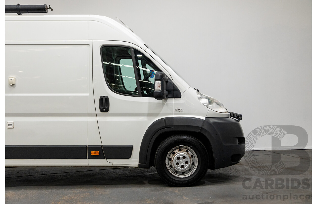 1/2012 Fiat Ducato Series II JTD Mid-Roof MWB 4d Van White Turbo Diesel 2.3L - Motorhome Conversion - VOS As Seen Online