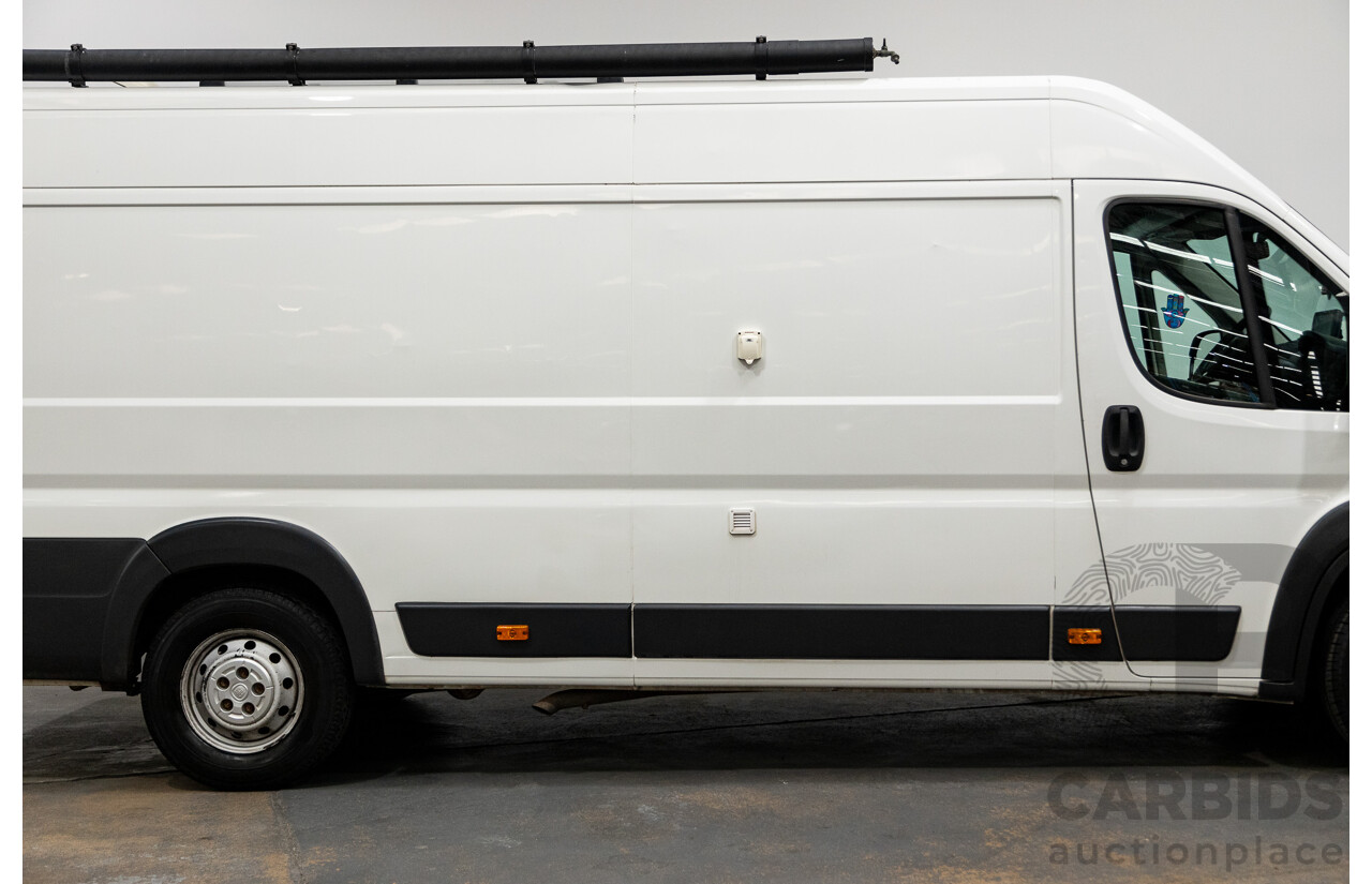 1/2012 Fiat Ducato Series II JTD Mid-Roof MWB 4d Van White Turbo Diesel 2.3L - Motorhome Conversion - VOS As Seen Online