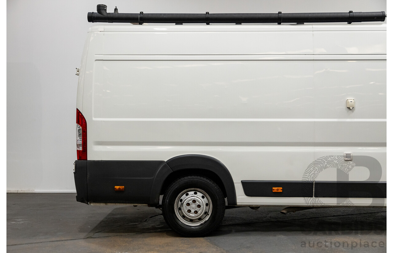 1/2012 Fiat Ducato Series II JTD Mid-Roof MWB 4d Van White Turbo Diesel 2.3L - Motorhome Conversion - VOS As Seen Online