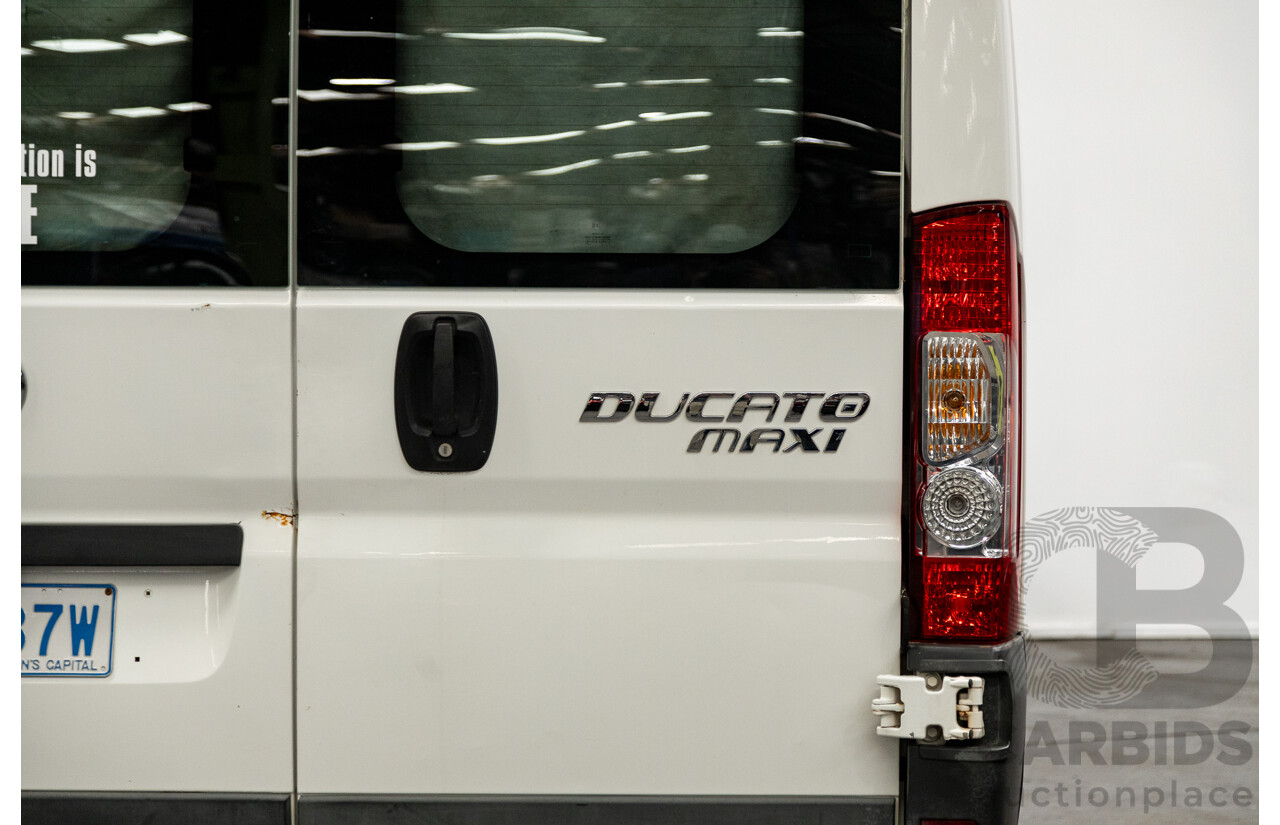 1/2012 Fiat Ducato Series II JTD Mid-Roof MWB 4d Van White Turbo Diesel 2.3L - Motorhome Conversion - VOS As Seen Online