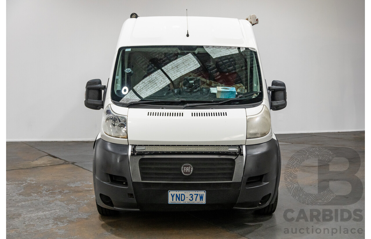 1/2012 Fiat Ducato Series II JTD Mid-Roof MWB 4d Van White Turbo Diesel 2.3L - Motorhome Conversion - VOS As Seen Online