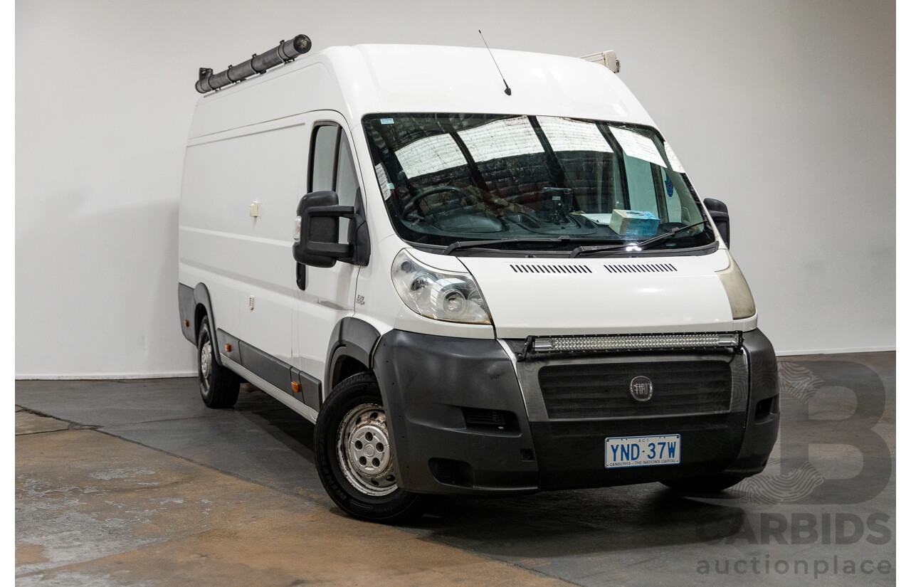 1/2012 Fiat Ducato Series II JTD Mid-Roof MWB 4d Van White Turbo Diesel 2.3L - Motorhome Conversion - VOS As Seen Online