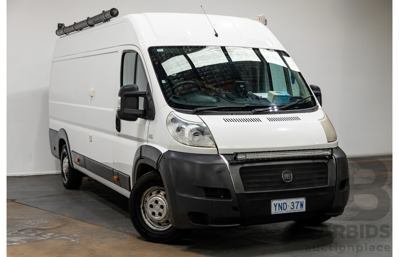 1/2012 Fiat Ducato Series II JTD Mid-Roof MWB 4d Van White Turbo Diesel 2.3L - Motorhome Conversion - VOS As Seen Online