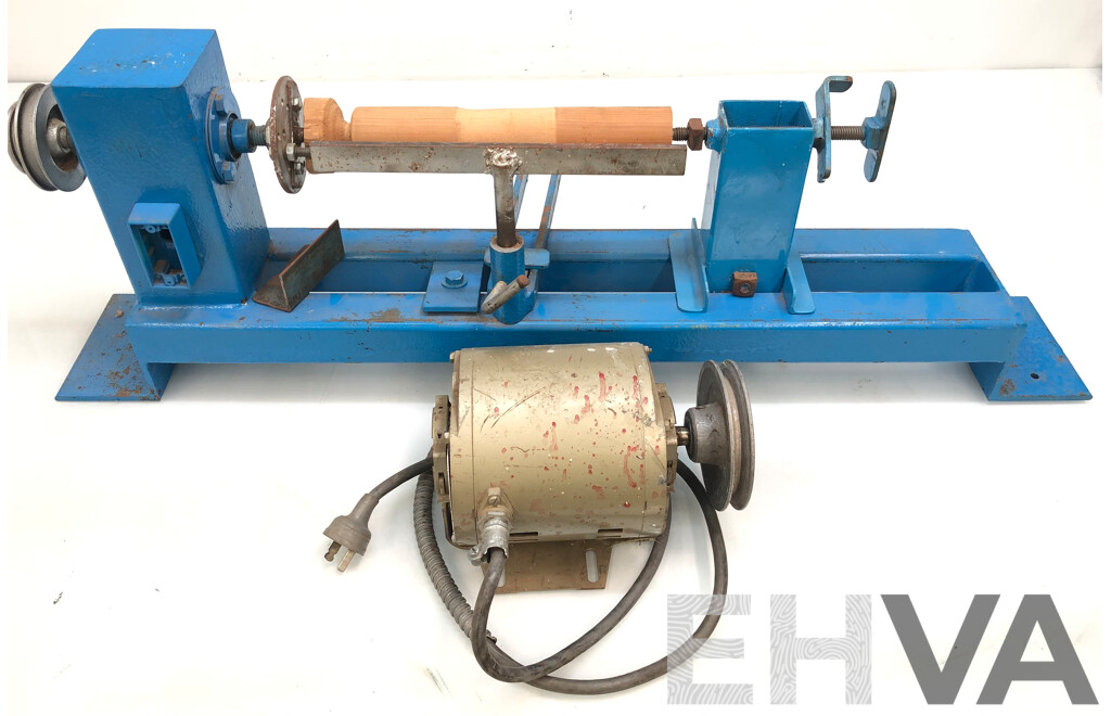 Belt Drive Wood Lathe with Pope Electric Motor