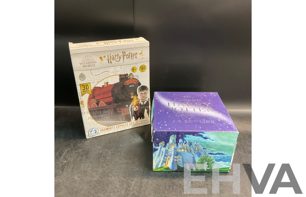 2009 the Complete Harry Potter Collection J.K.Rowling & Harry Potter 3D Puzzle