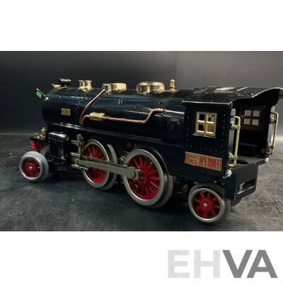 LIONEL No.1-390-E ''Standard '' BILD-A-LOCO Train Engine with Tender