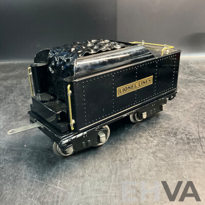 LIONEL No.1-390-E ''Standard '' BILD-A-LOCO Train Engine with Tender