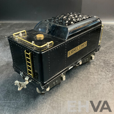 LIONEL No.1-390-E ''Standard '' BILD-A-LOCO Train Engine with Tender