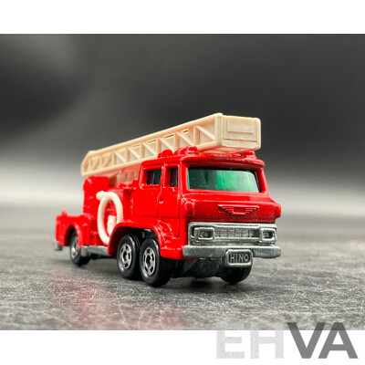 TOMICA Black Box Retired No. 29 HINO Aerial Ladder Fire Truck Diecast Car 1/125 - Made in Japan