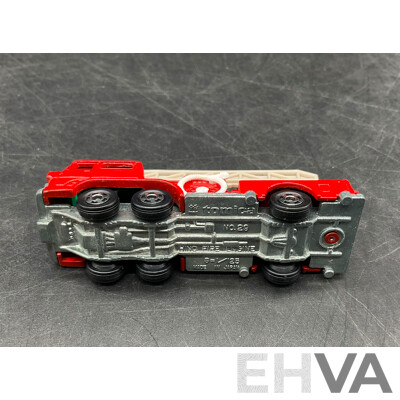 TOMICA Black Box Retired No. 29 HINO Aerial Ladder Fire Truck Diecast Car 1/125 - Made in Japan