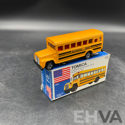 Assorted of TOMICA 1/60 USA & ENGLAND Diecast Car  - Made in Japan - Lot of 7