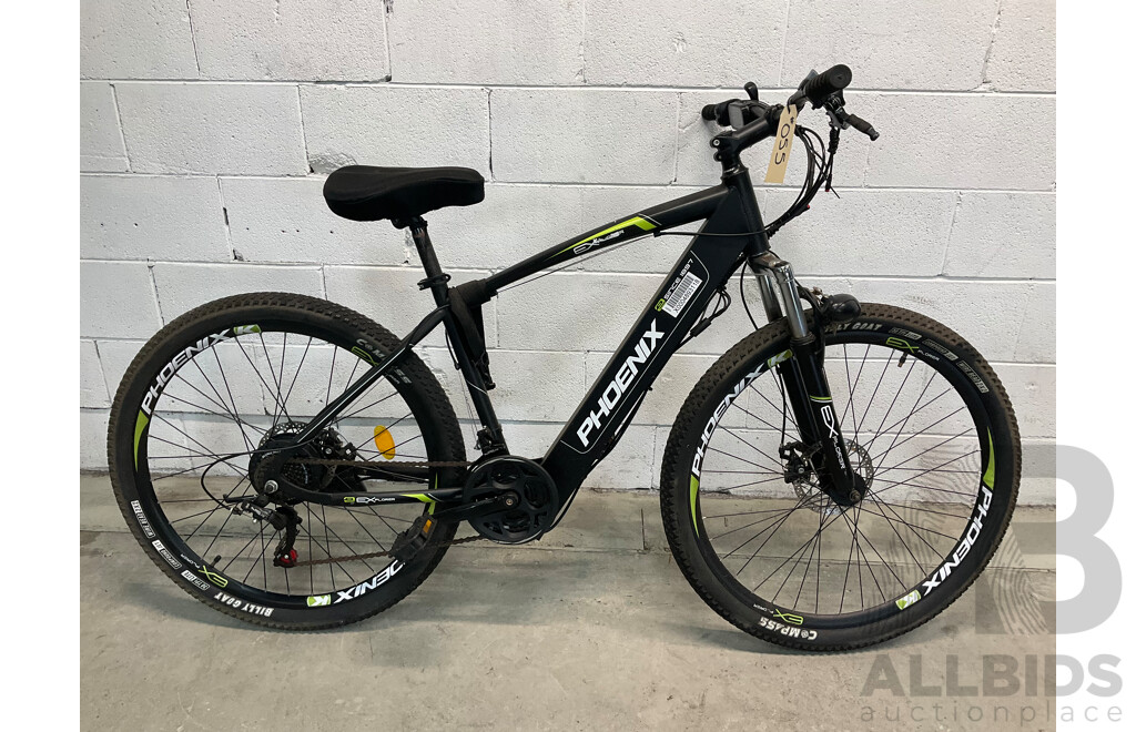 Phoenix Mountain Bicycle EBike W/ Built-in Battery (43cm Frame)