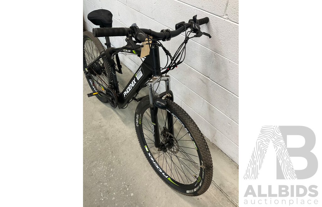 Phoenix Mountain Bicycle EBike W/ Built-in Battery (43cm Frame)