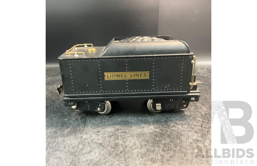 LIONEL Standard No.390 BILD-A-LOCO Train Engine with Tender