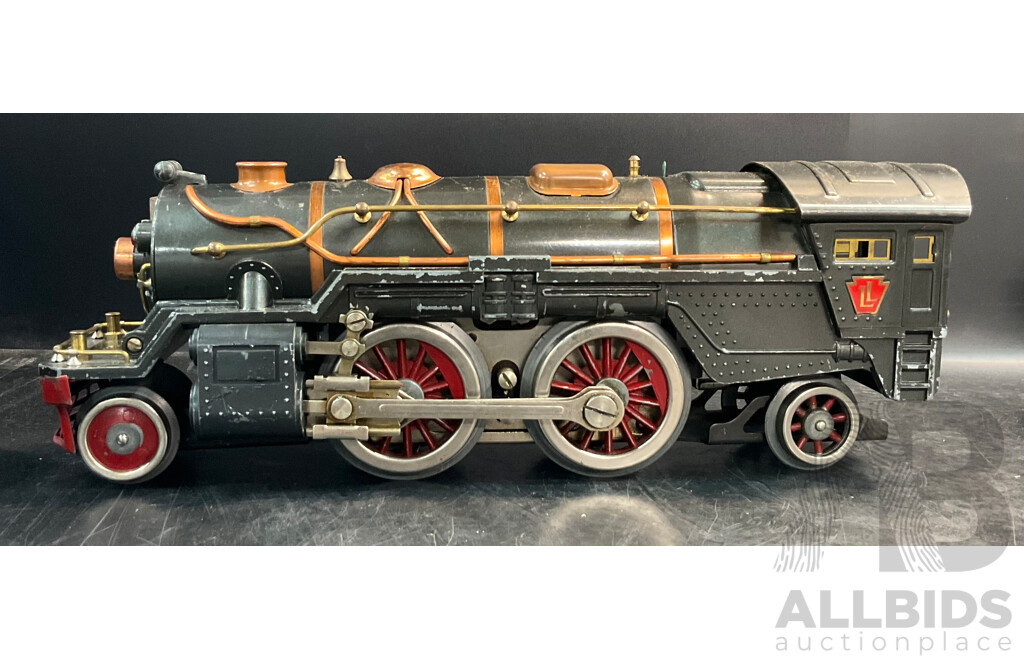 LIONEL 385E ''Standard '' BILD -A-LOCO Train Engine with Tender