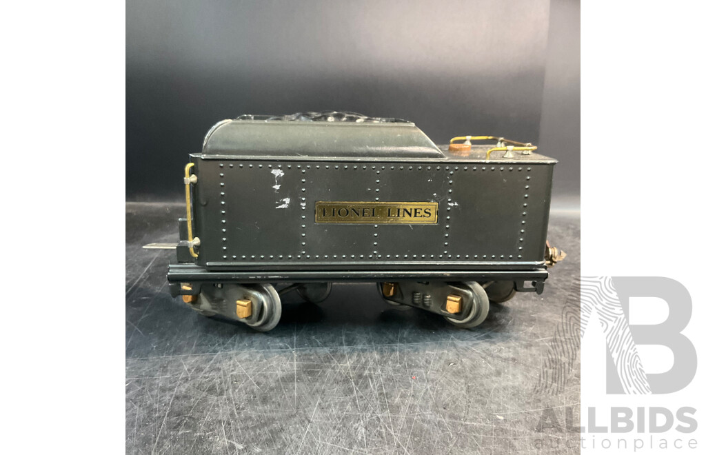 LIONEL 385E ''Standard '' BILD -A-LOCO Train Engine with Tender