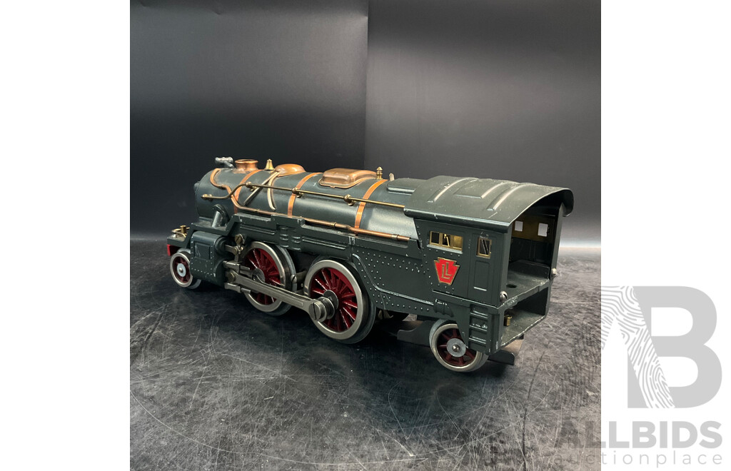 LIONEL LINES 385E ''Standard Locomotive'' Train Engine with 384 Tender