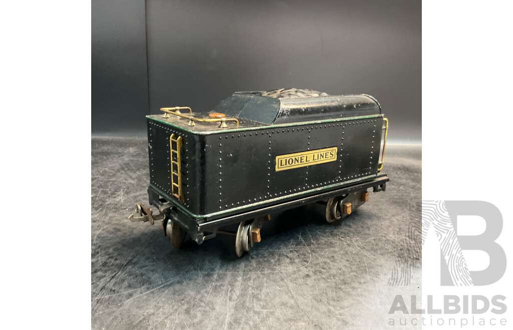 LIONEL LINES 385E ''Standard Locomotive'' Train Engine with 384 Tender