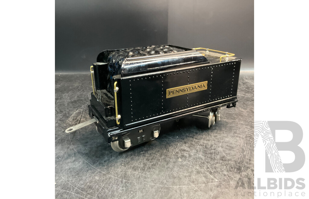 LIONEL No.390-E ''Standard '' BILD-A-LOCO  Pennsylvania Train Engine with Tender
