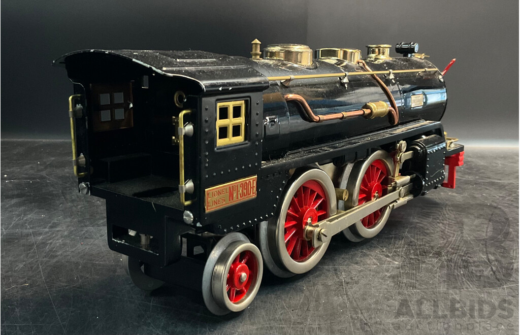 LIONEL No.1-390-E ''Standard '' BILD-A-LOCO Train Engine with Tender