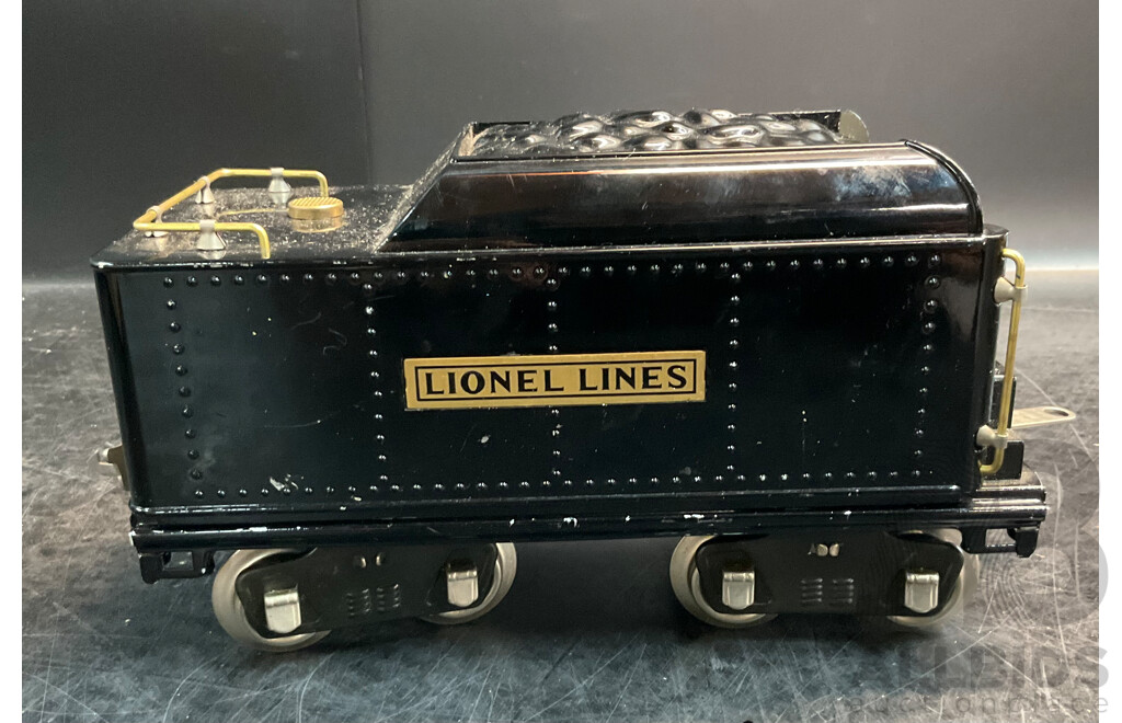 LIONEL No.1-390-E ''Standard '' BILD-A-LOCO Train Engine with LTI Tender