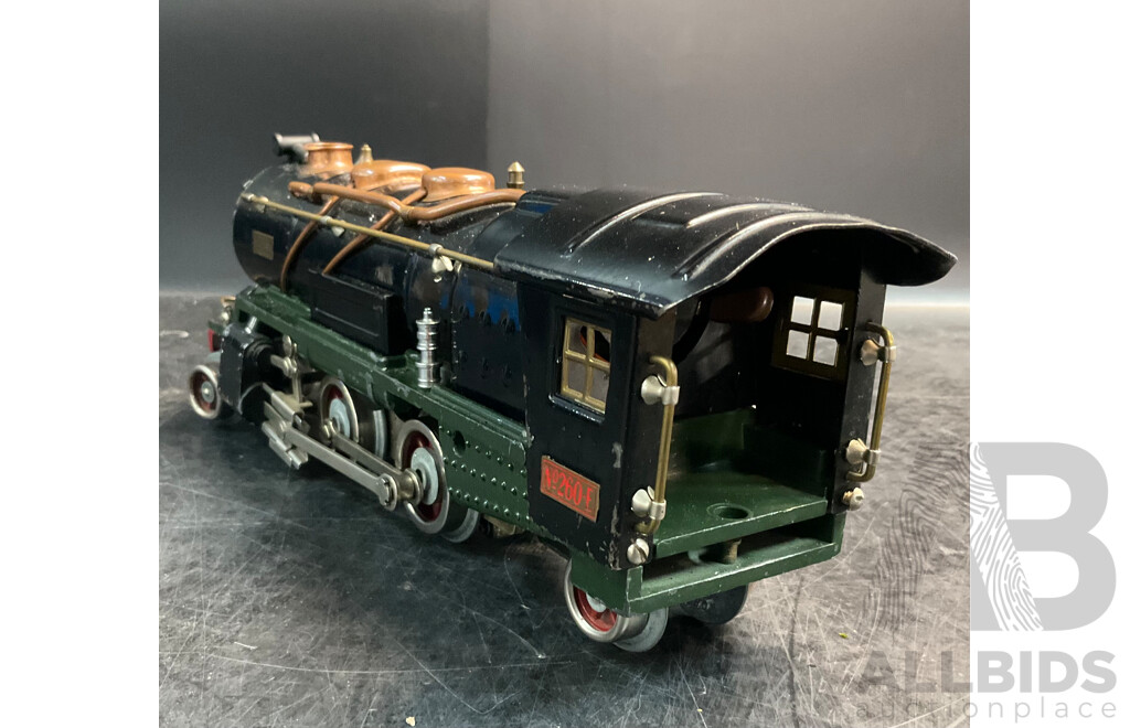 LIONEL No-260-E for ''O'' Gauge Track Train Engine