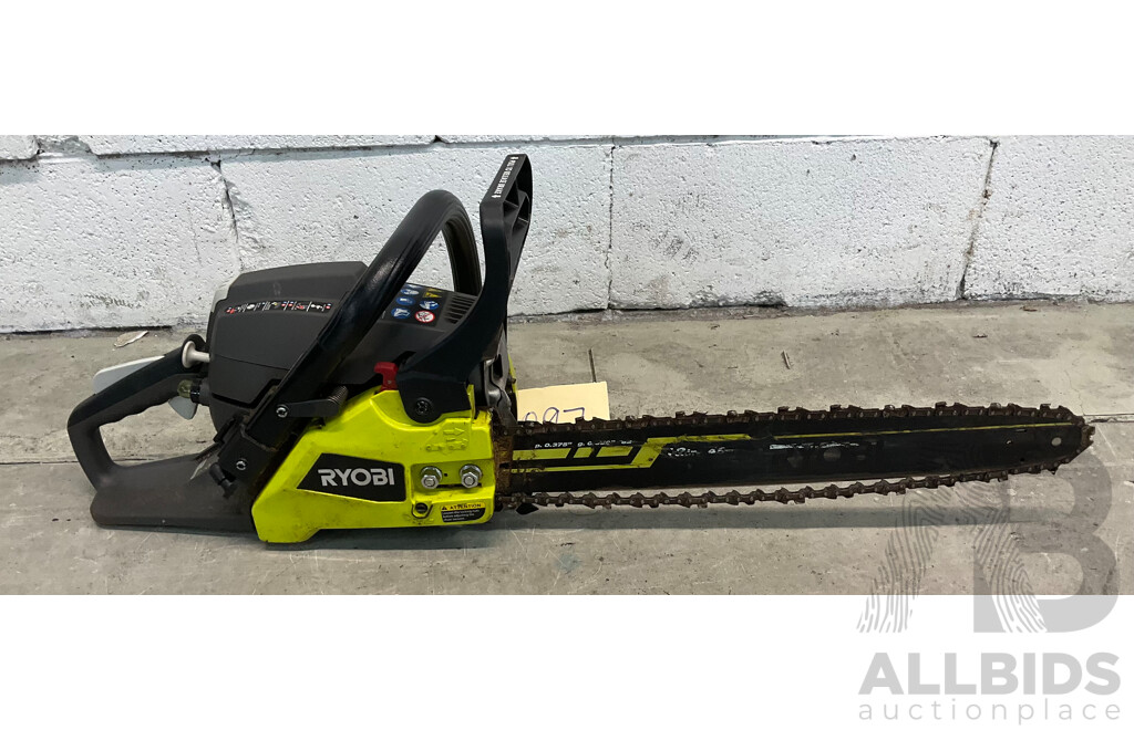 Ryobi Petrol 38cc 2 Stroke 18” (45cm) Chainsaw