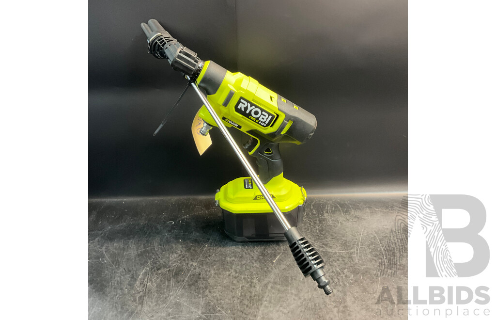 Ryobi One+ (R18XPWS100) 18V HP 600PSI EZClean Power Washer