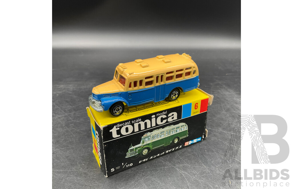 TOMICA Black Box Retired Diecast Car NO.6/30/37 - Made in Japan