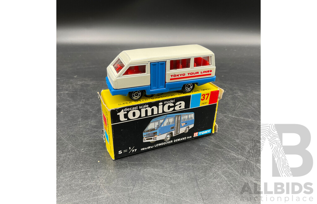 TOMICA Black Box Retired Diecast Car NO.6/30/37 - Made in Japan